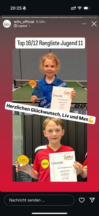 Liv und der Jungen-Sieger Max Kuhlmann